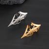 Gothic Punk Design High-End Ring, Retro Adjustable Opening Ring For Both Men And Women