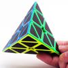 5PCS Hungarian Cube Set 2x2 3x3x3 by 3 Pyramid Pyraminx Twisty Skew Hidden Puzzle Megaminx ZCUBE 2*2 Puzle Magic Cubomagical Kit