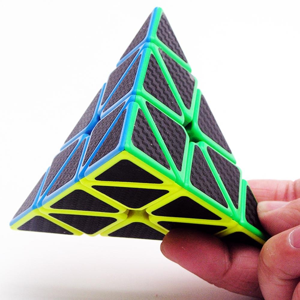 5PCS Hungarian Cube Set 2x2 3x3x3 by 3 Pyramid Pyraminx Twisty Skew Hidden Puzzle Megaminx ZCUBE 2*2 Puzle Magic Cubomagical Kit
