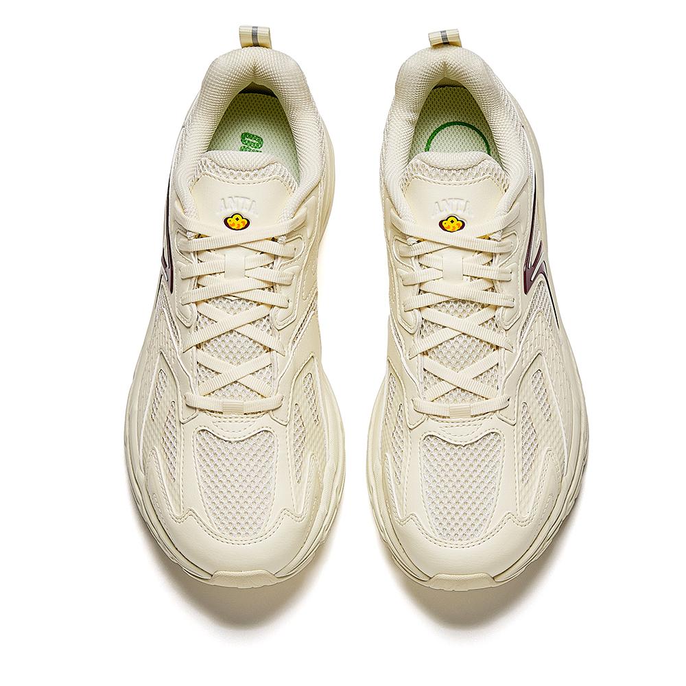 Anta At2000 Sports Non-Slip Wear-Resistant Breathable Lightweight Low-Top Casual Running Shoes Men Sneakers Light-Red 912515504-4