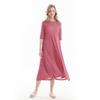 Lipbbam Creora Sienna 3 4 Sleeve Long Dress Ldm44pz01