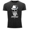 Cool Funny Hot Vintage Shirt Servus Skull Skull Unisex T-Shirt