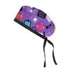 Adjustable Cotton Surgical Cap with Cartoon Print for Women and Men