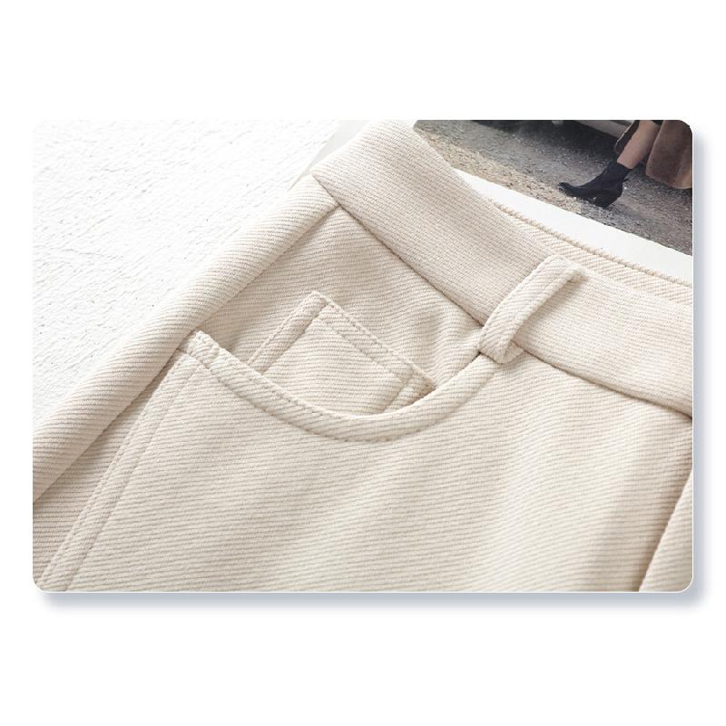 Brown straight wide-leg pants for women, 2026 new spring and autumn style, drapey suit pants, casual pants with a relaxed and casual feel