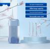 Portable Electric Ultrasonic Water Flosser with Telescopic Tank - Waterproof Oral Cleaner and Tartar Remover