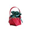 Velvet Christmas Eve Apple Tote & Gift Bag