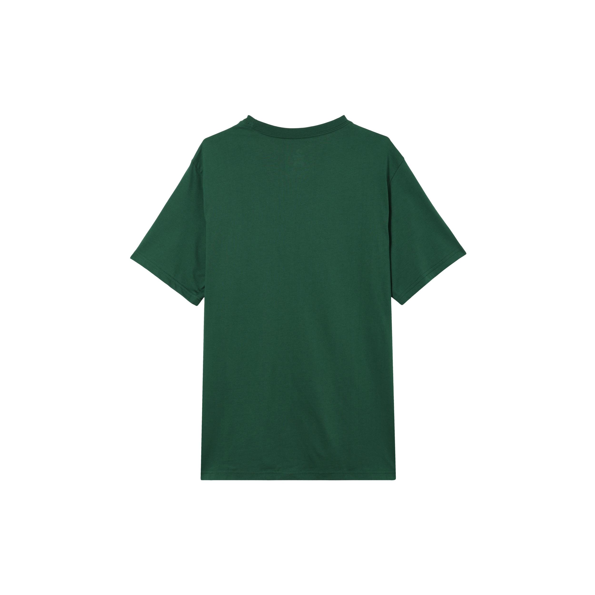 Converse Go-To Embroidered Star Chevron Standard-Fit T-Shirt Asia Sizing Green Men s 10023876-A03 XL