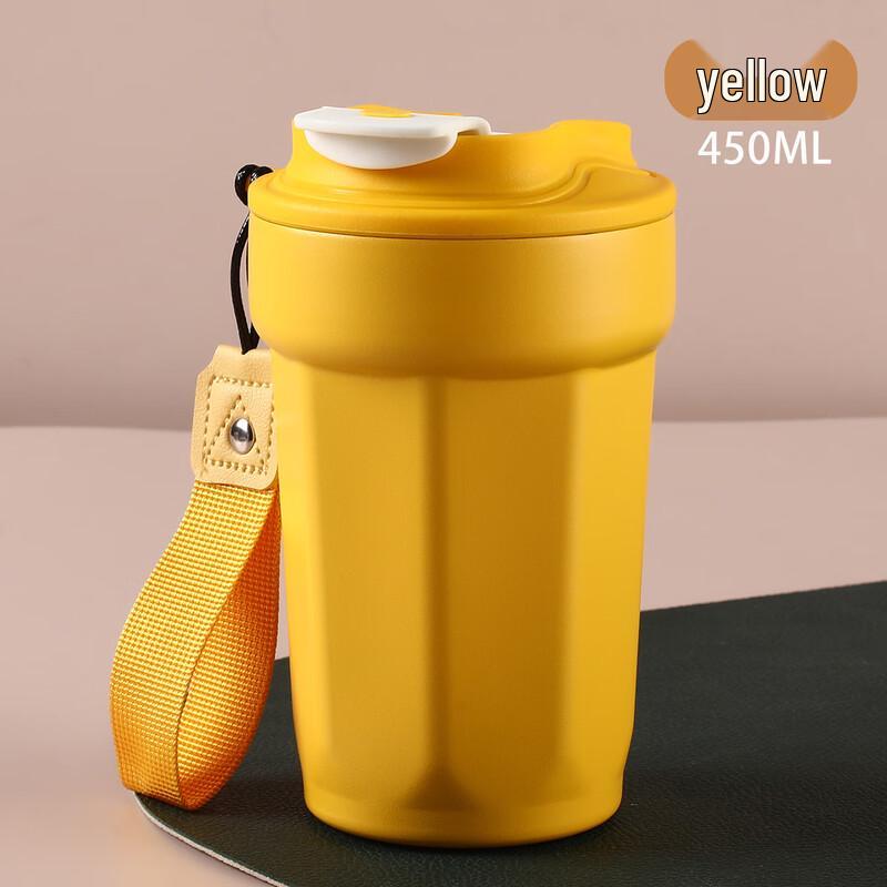 Shangqi Stainless Steel Octagonal Insulated Coffee Travel Mug
