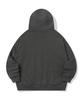 Episode Untitled Symbol Match Pigment Zip-Up Hoodie_Charcoal