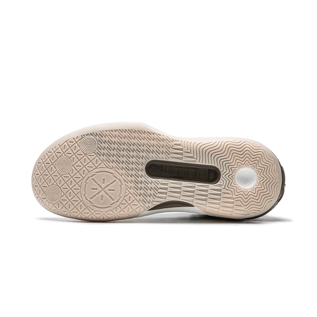 Li Ning All City 12 Encore Basketball Shoes Men sneaker Stone-Moss-Green ABAU051-3