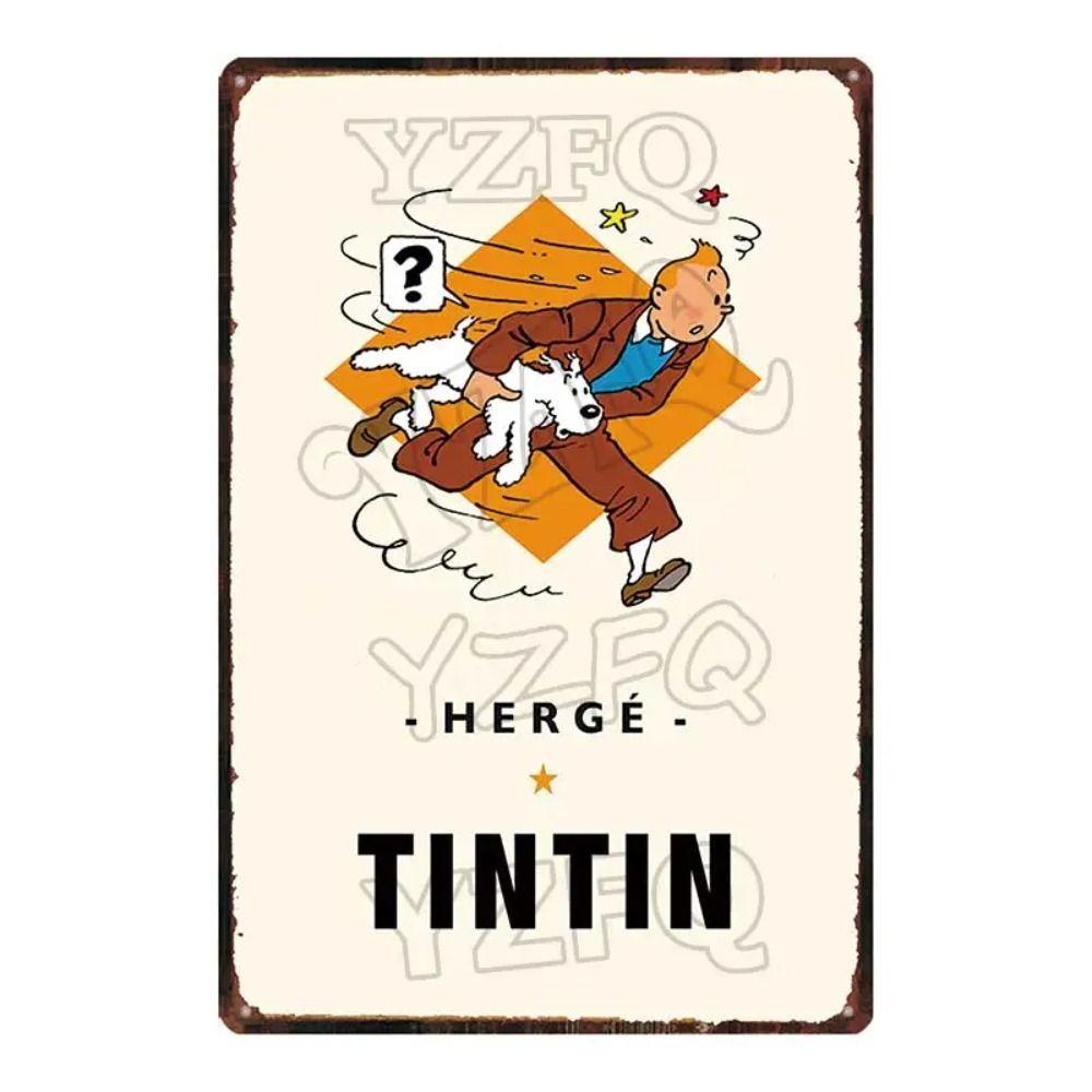 Retro Anime Metal Tin Sign Wall Art 20x30cm