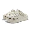 Crocs Crush Clog EVA Jinling Chaochuang Bow Simple and Fresh Casual Versatile Fashion Trend Hole Shoes Women's Bone Colour