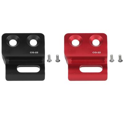 Front Derailleur Hanger Aluminium CNC Processing Anodic Oxide Coating Road  Front Derail
