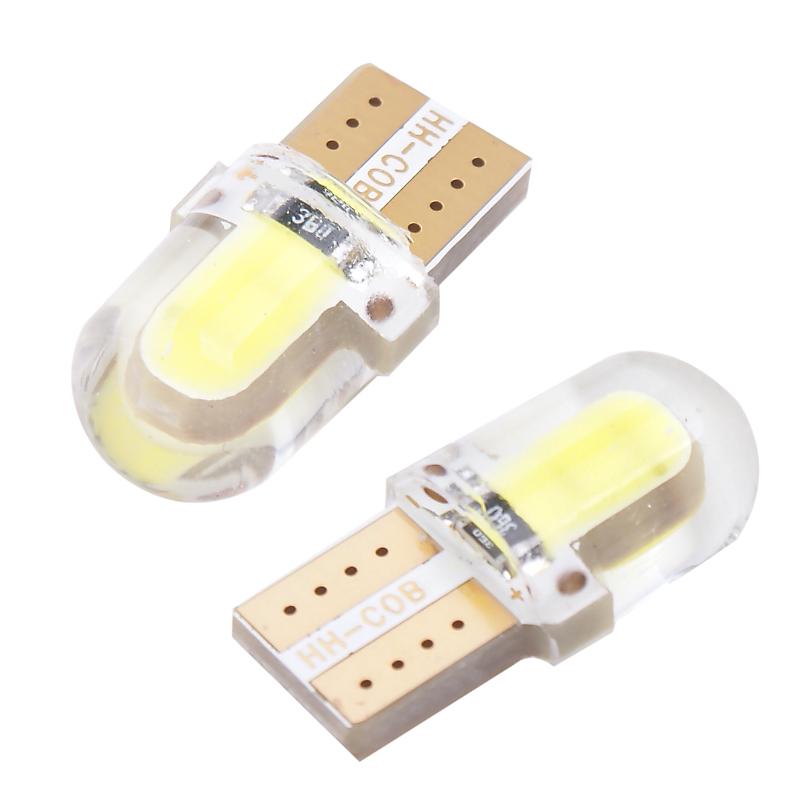 2/10/20pcs Car T10 COB W5W LED canbus194 168 Side Bulb reading plate lamp Car Parking Lights Clearance Bulbs Interior light
