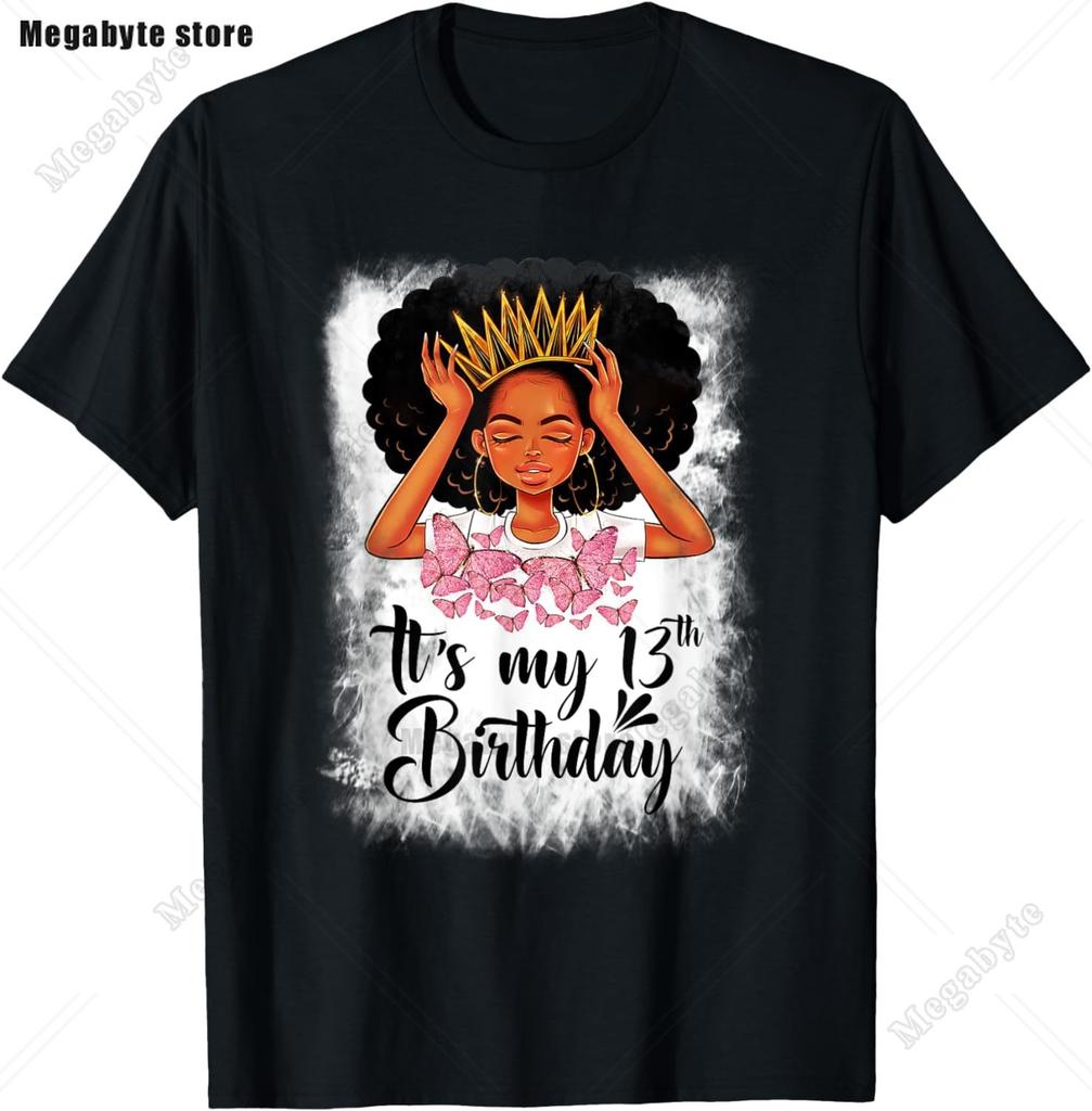13. Geburtstag Spiel Level 13 Freigeschaltet Offizielles Teenager Gamer T-Shirt Unisex Damen Weich Bedruckte Kleidung Streetwear Grafik T-Shirts