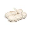 Ballett Lochschuhe 2026 Frühling Neu Ein-Pedal Hohl Strand Sandalen Faule Schuhe