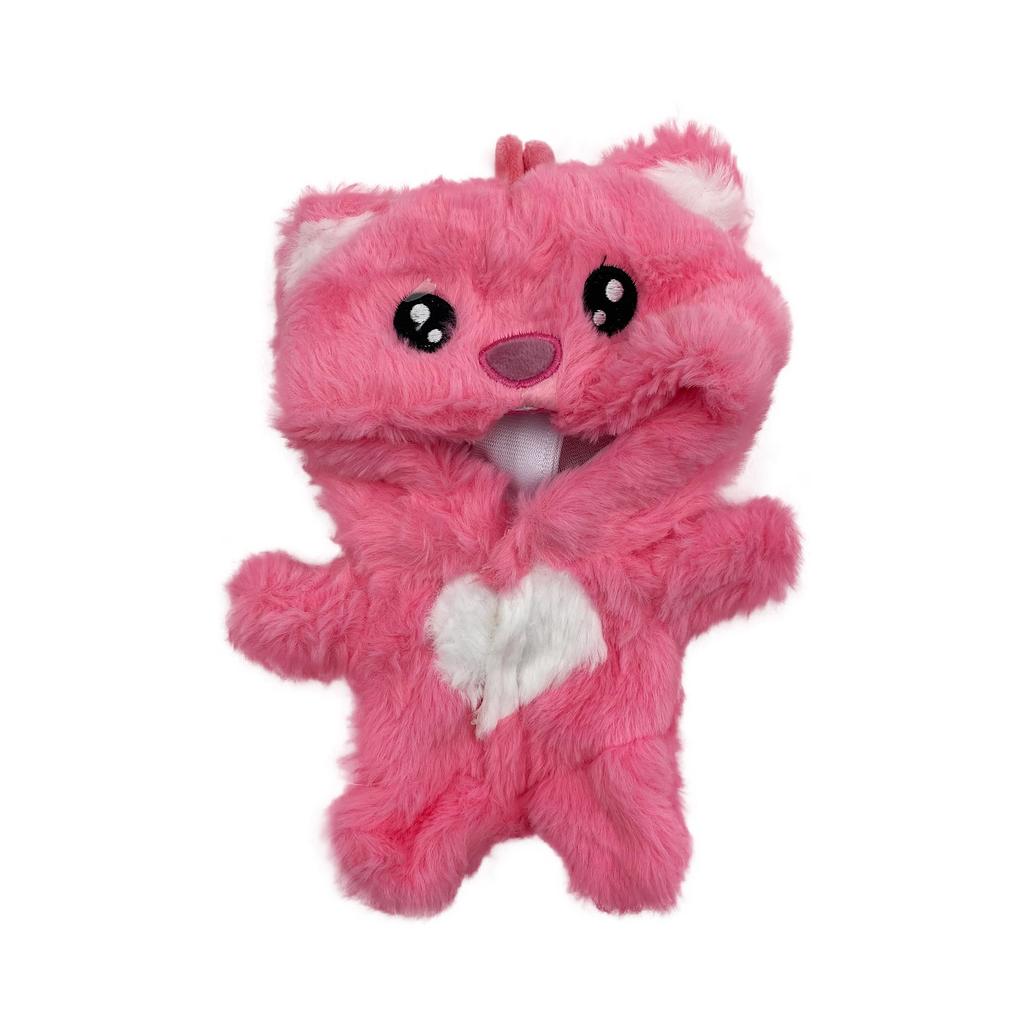 AXLUCE Plush Clothes Kigurumi Plush Toy Clothes 20cm Doll - - - - - - (Beaver (Pink), 20cm)