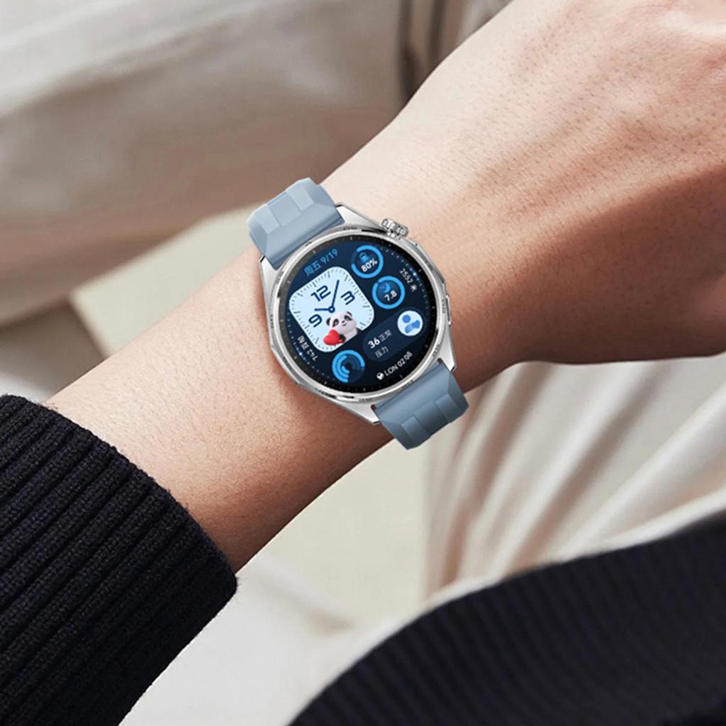 22mm Strap For Samsung Galaxy Watch 3 45mm/Gear S3 Classic Sports Silicone Band For Amazfit GTR 4 2 3pro/BALANCE/Bip 6 Bracelet