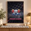 Scania Custom Name Text 5D Diamond Painting Kit DIY Full Drill Diamond Art Decoration