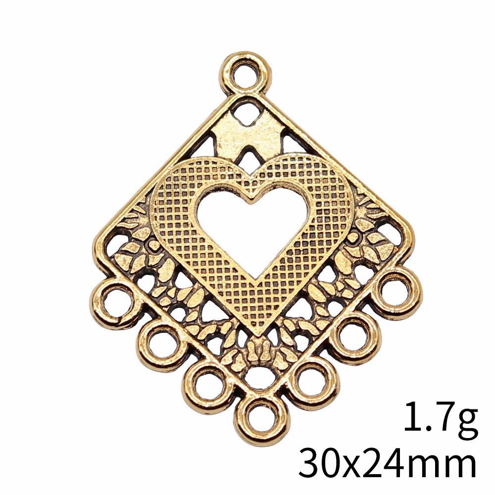 Wedding Anniversary Jewelry Findings & Components Geometric Earring Connector Accessories Parts Home Garden Women's Accessories