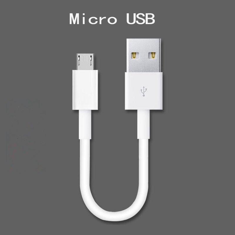 0.25M/0.5M Cablu de Date Micro USB Tip C Încărcare Rapidă Scurt Portabil Mini Cablu Încărcare pentru Baterie Externă Telefon Mobil Fir Rapid
