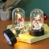 Snowman Christmas Desktop Decoration Lantern Xmas Decoration  Wind Lights  Window Decoration