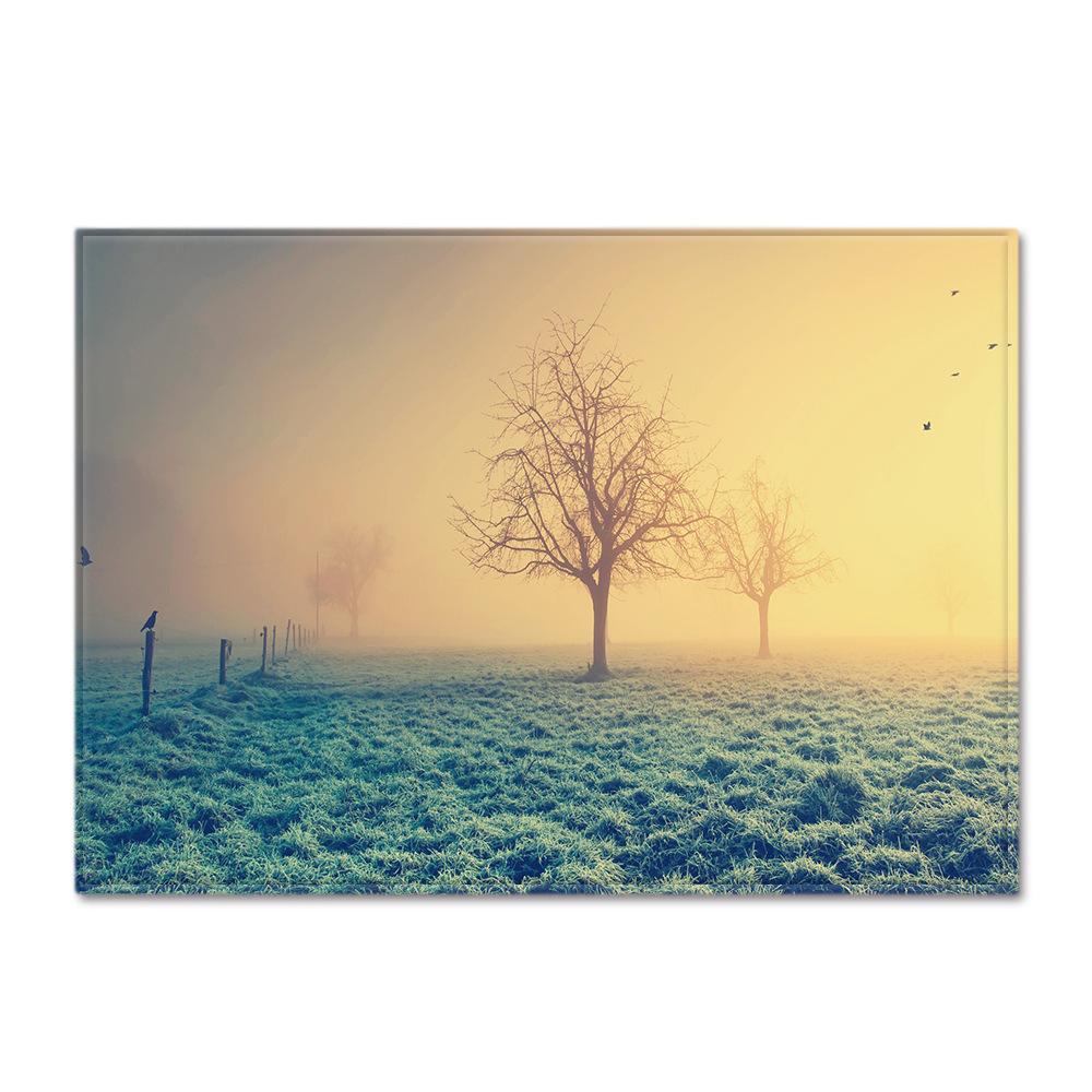 Scenic Carpet Feather Wind Bedroom Floor Mat