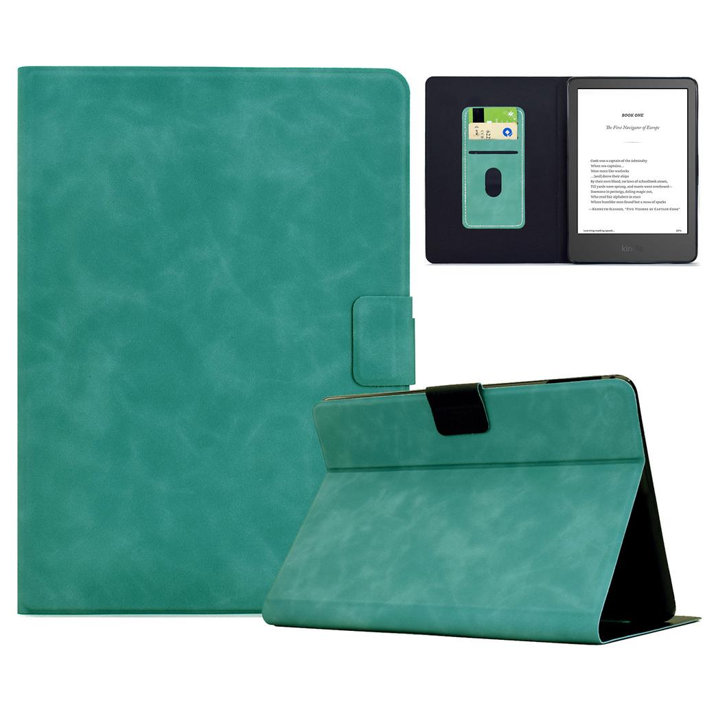 For Amazon Kindle 11th (2024)/6" (2022) Case PU Leather Tablet Cover with Card Slots