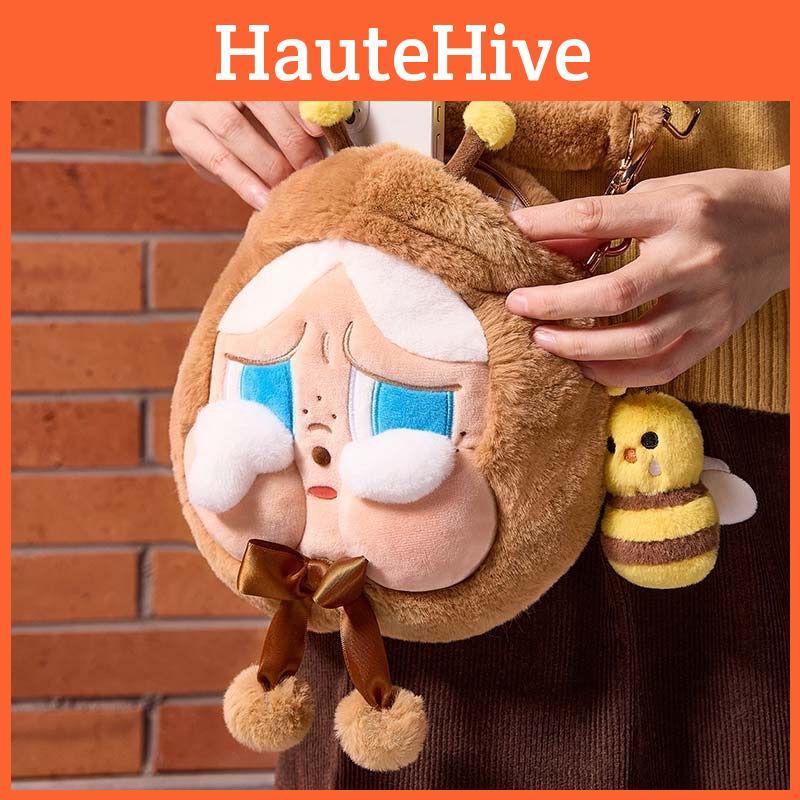 Crybaby Itabag Bee Plush Kids Crossbody Bag Lightweight Handbag Outings Casual