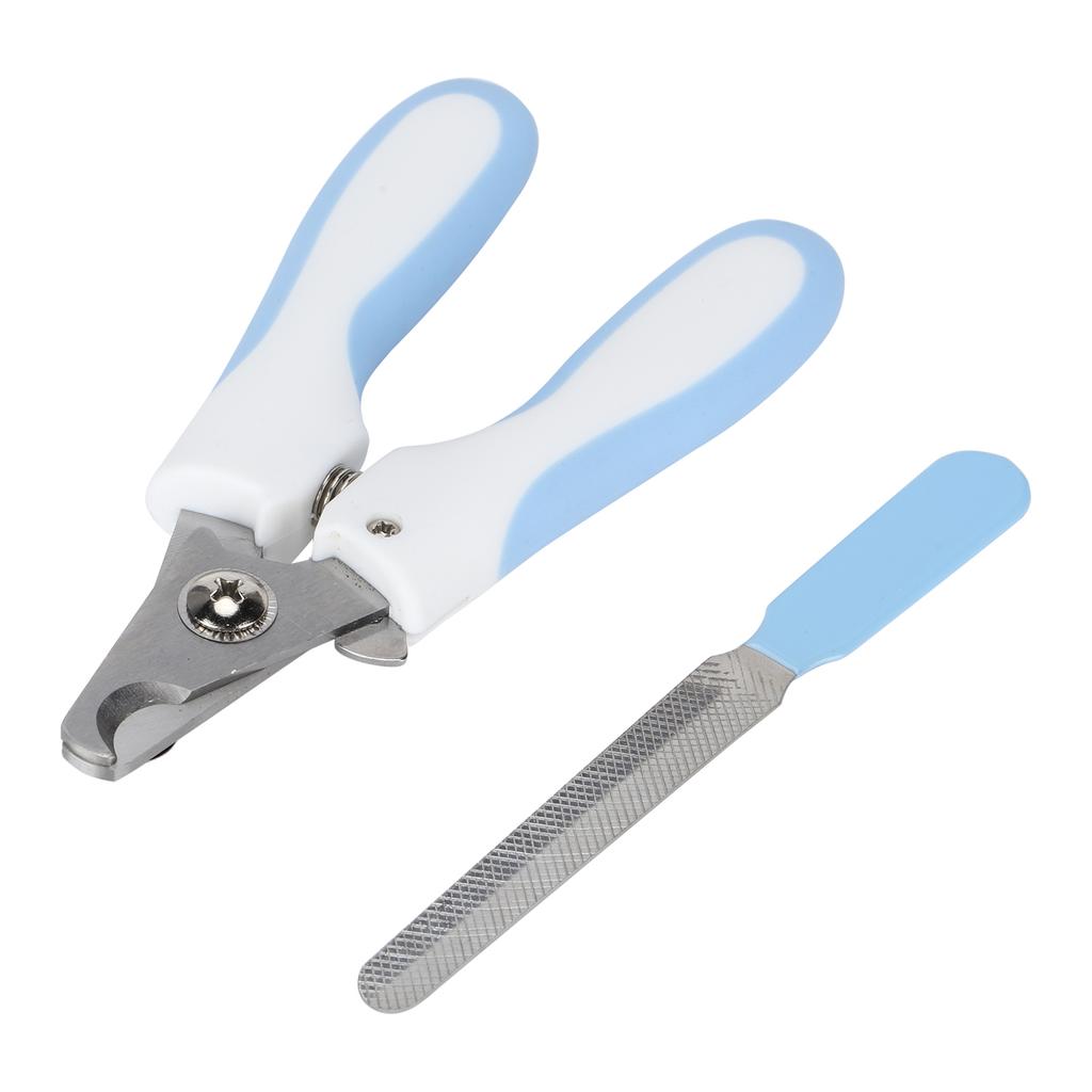 Pet Nail Clippers with File Set Stainless Steel Dog Nails Cutting Trimming Grooming ToolL with File