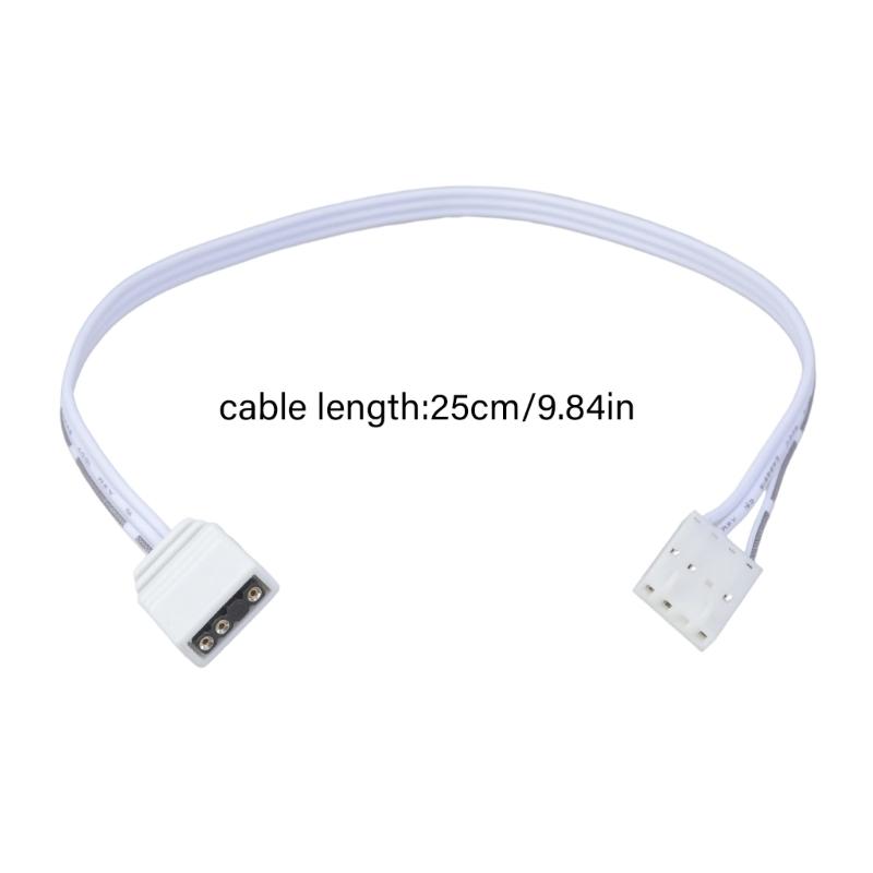 4 Pin 5V Color Connector Cable For PC Lighting Systems And DIY Customization 25cm Extension Cord