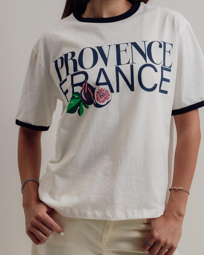 T-shirt Provence France Avrile 10362 S Milky