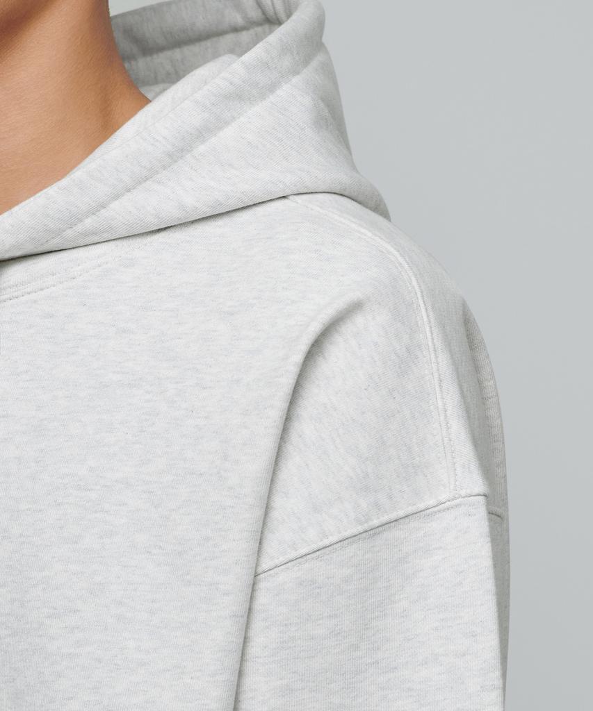 Heavyweight Oversized Hooded Sweatshirt [Oatmeal]