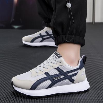 Herrenschuhe Frühling neue Plattform Herren Freizeitschuhe modische atmungsaktive Studenten Laufschuhe