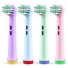 Ofashu Replacement Brushes for Braun Oral-B Electric Toothbrushes, Soft and Compatible, for Kids, Plaque Removal, Sumizumi Clean Kids, Oral-B Replacem