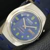 VINTAGE ORIENT AUTOMATIC 46941 JAPAN MENS BLUE COLOR DIAL WATCH A700708-5 R204-a700708
