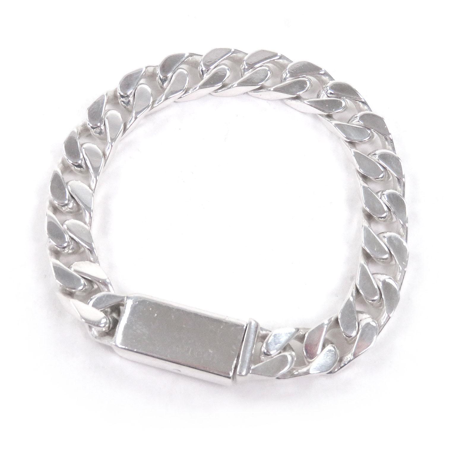 

Very Good GUCCI bracelet Kihei Chain Silver SV925 Women 17 Used