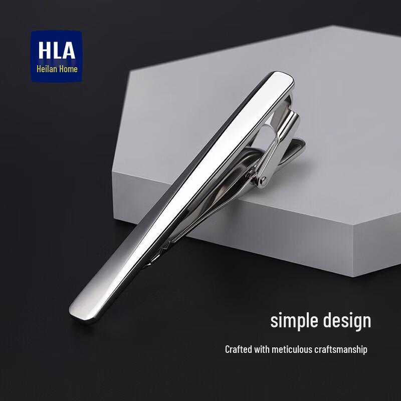 HLA Men s Business Tie Clip One Size