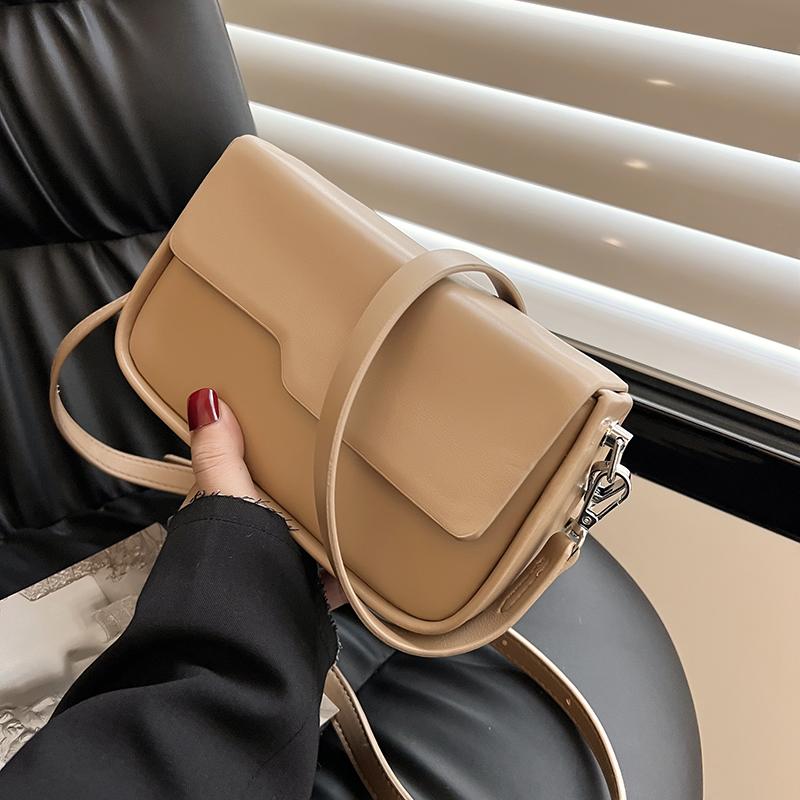 Bags for Women  New Fashion Square Handbags Retro Texture Single Shoulder Bags Simple Versatile Crossbody Bag Trend