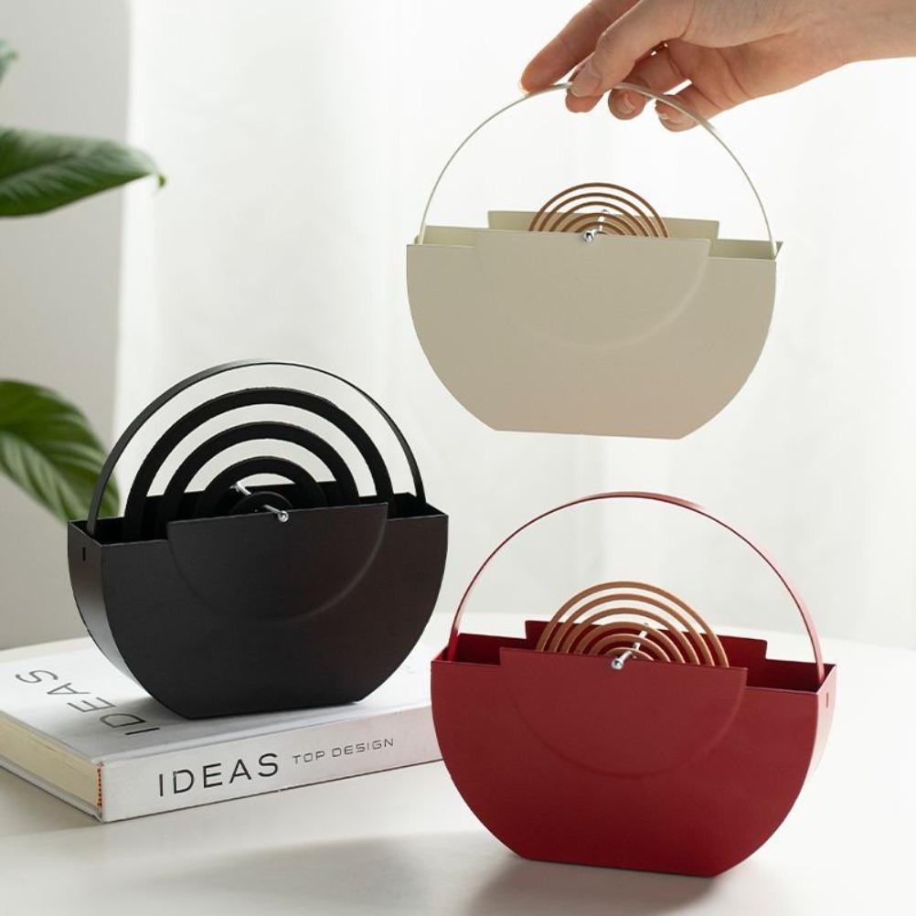 Nordic Style Ironwork Incense Holder Fireproof Incense Holder Home Creative Incense Holder Incenses Tray Mosquito Incenses бежевый