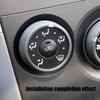 Replacement Air Vent Selector 5590102120 Strong ABS Blower Mode Switches 6 Position Airflows Regulator for Automotives