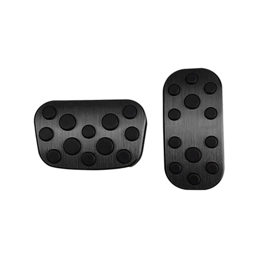 

SAWAKAKI Эксклюзивный для Toyota Prius Yaris Cross Алюминиевая накладка на педаль газа и педаль тормоза Набор из 2 штук Alphard/Vellfire/Prius чёрный