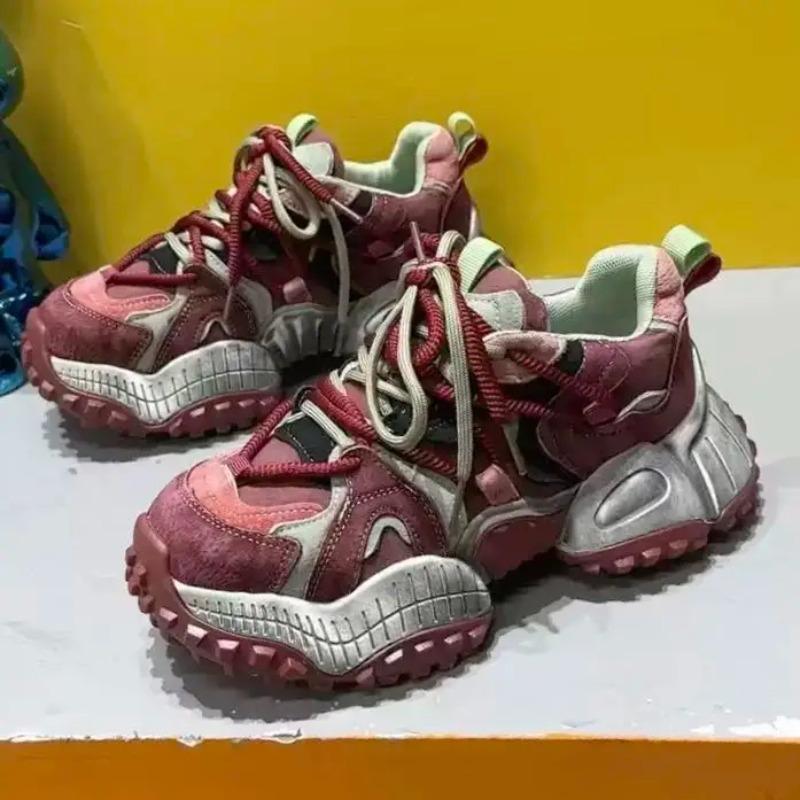 Módní robustní tenisky pánské designové horolezecké boty módní ležérní kožené látkové prodyšné s platformou zvyšující výšku sportovní boty