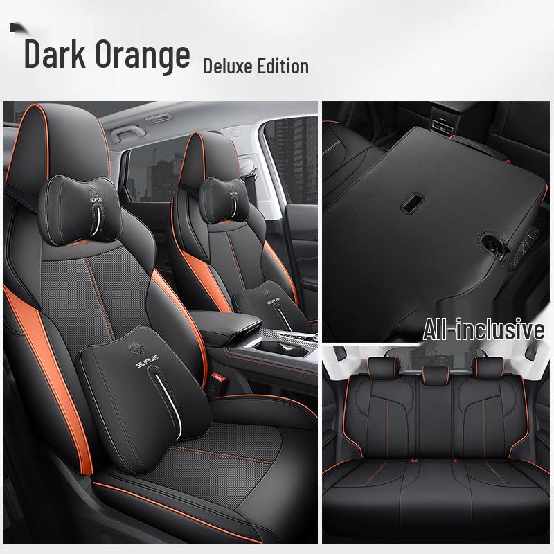 DJGY Car Seat Cushion: Fits Changan Auchan Z6, Sports Leather, All-Season Use