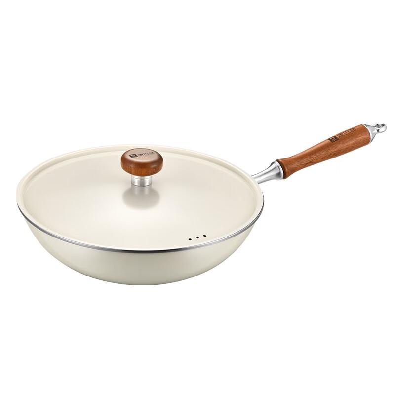Kumbach LPB-C32FL Titanium Enamel Wok