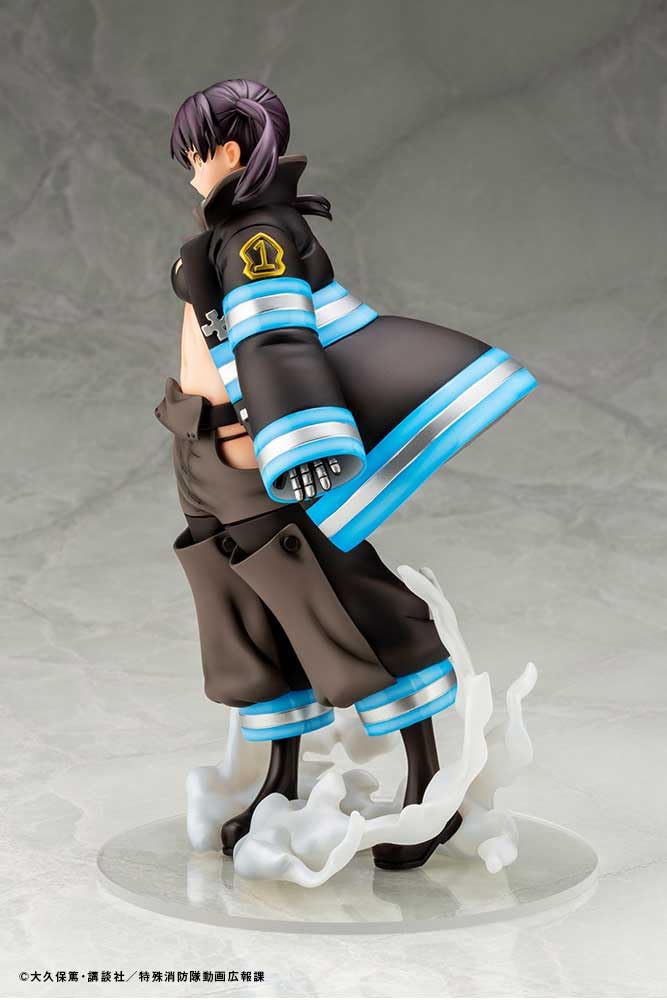 KOTOBUKIYA Fire Force ARTFX J Tamaki Furutatsu scale PVC painted finished figure 1/8