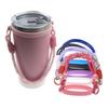 Silicone Water Bottle Strap Handle Holder Universal Anti Slip and Anti Fall Carrier Sling for 8 40oz Cups Bottles Accessories