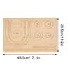 Wooden Bead Board with Ruler for DIY Bracelet Jewelry Making