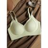 Women Seamless Wireless Fixed Cup Comfortable 3d Shaping Lift Gathering Bra