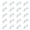 20 Pack Hooks, Pegboard Power Tool Holder, Multifunctional Hanger, Display Hooks for Walls,